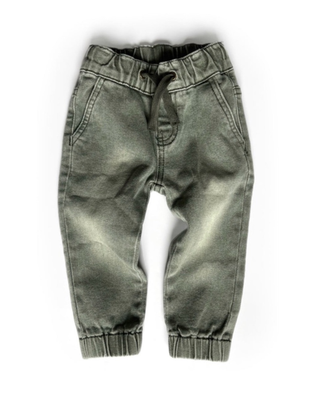 Little Bipsy Olive Green Jogger Sweatpants